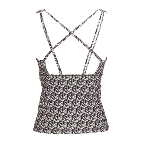 GUESS V3RP23 - G CUBE GREEN COMBO             - TOPS Y TOPS DE TIRANTES - Image 3