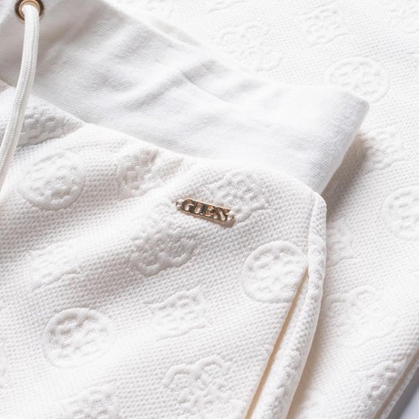 GUESS V4BB02 - PEONY DOVE WHITE AOP           - PANTS - Image 3