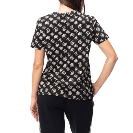 GUESS V4YI04 - 4G CIRCLE SPARKLE BL           - T-SHIRT - Image 2