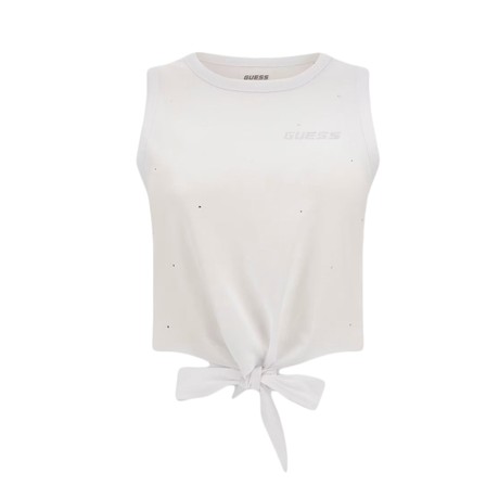GUESS V5GI01 - Pure White                     - TOPS AND TANK TOPS - Image 3