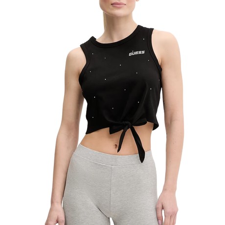 GUESS V5GI01 - Jet Black A996                 - TOPS AND TANK TOPS