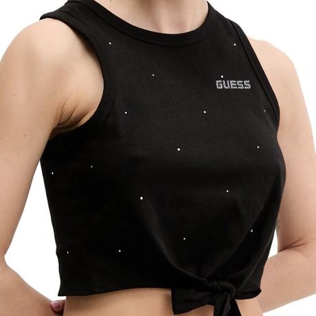 GUESS V5GI01 - Jet Black A996                 - TOPS AND TANK TOPS - Image 3