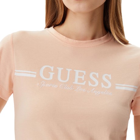GUESS V5GI03 - PEACH SKY                      - TRICOU - Image 3