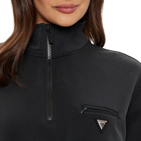 GUESS V5RQ10 - Jet Black A996                 - ТОЛСТОВКИ - Image 3