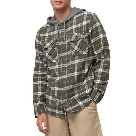 VANS VN0A4RZB0CT1 - GRAPE LEAF/OATM - SHIRTS