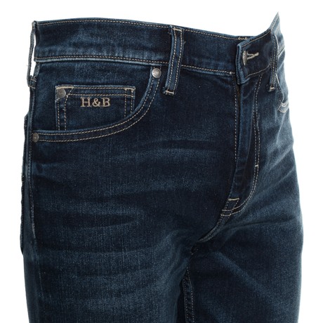 HARMONT & BLAINE W012330 - DENIM SCURO - JEANS - Image 2