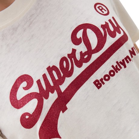 SUPERDRY W1011246A - Desert Bone Off White - CAMISETA - Image 3