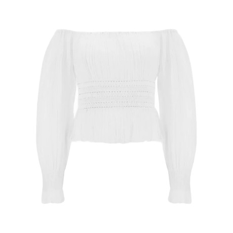 GUESS W2BH55 - Pure White - SHIRTS - Image 3