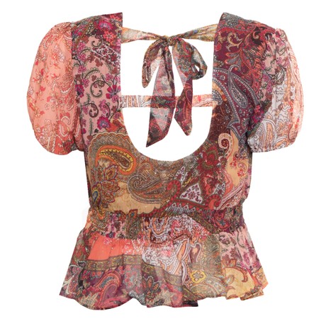 GUESS W2BH77 - PAISLEY FIELDS PRINT - SHIRTS - Image 3