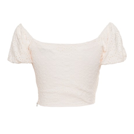 GUESS W2GP27 - CREAM WHITE - TOP - Image 3