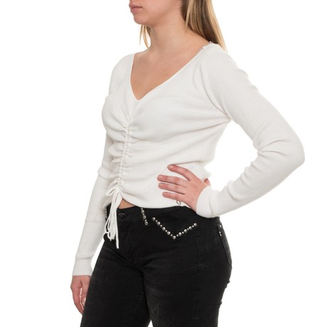 GUESS W2RR19 - CREAM WHITE - TOPWEAR - Image 2