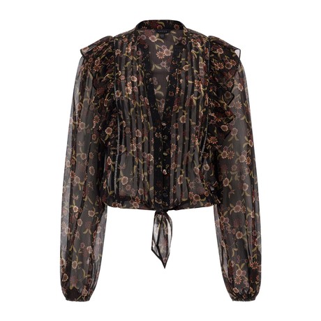 GUESS W3BH52 - NIGHT BLOOMS PRINT - SHIRTS