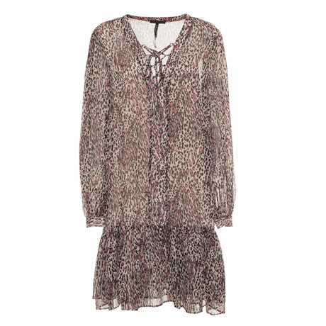 GUESS W3RK01 - WAVY CHEETAH PRINT W - DRESSES