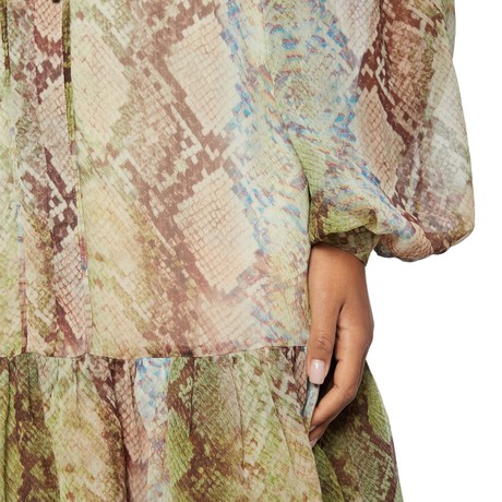 GUESS W3RK01 - GLAM SNAKE PRINT - DRESSES - Image 3