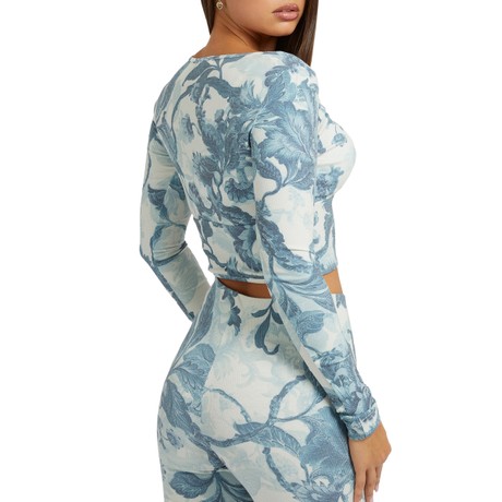 GUESS W3RP37 - PORCELAIN FLORAL PRI - TOPS AND TANK TOPS - Image 2