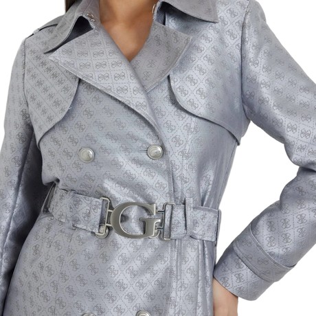 GUESS W3YL03 - SILK GREY COMBO                - COATS - Image 3
