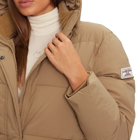 Jackets Guess dark luxe brown &mdash; foto 3