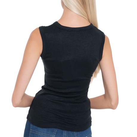 Tops Y Tops De Tirantes Guess jet black heather &mdash; foto 2