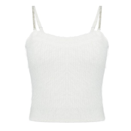 GUESS W4BR26 - CREAM WHITE - TOPS AND TANK TOPS - Image 3