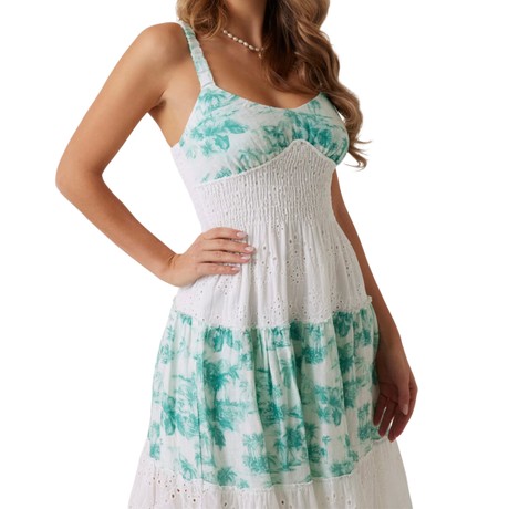 GUESS W4PK0M - VINTAGE ISLAND TURQUOISE - DRESSES - Image 3