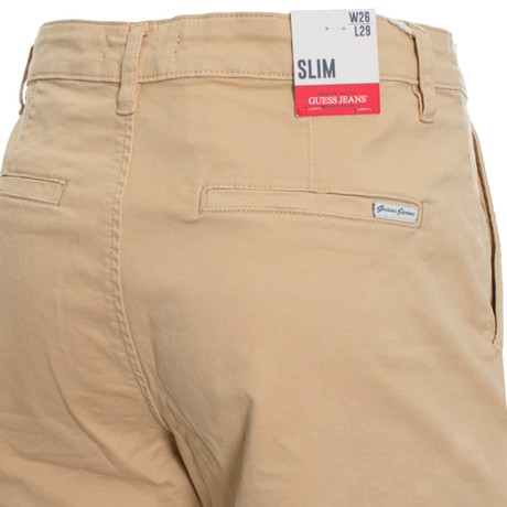 Pantaloni Guess beige &mdash; foto 3