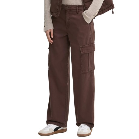 GUESS JEANS W4YB61 - REGAL BROWN - PANTS
