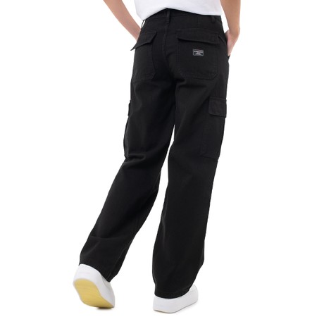 GUESS JEANS W4YB61 - Jet Black A996 - PANTS - Image 3