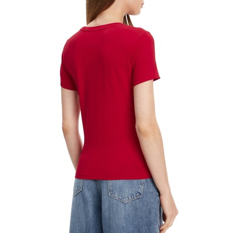 Tricou Guess Jeans rugby red &mdash; poze 2