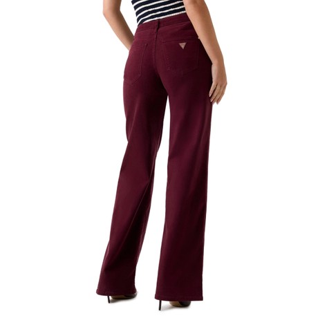 Pantaloni Guess red noir &mdash; poze 2