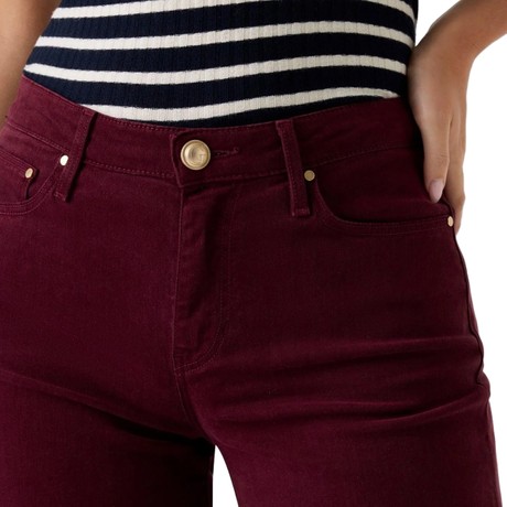 Pantaloni Guess red noir &mdash; poze 3