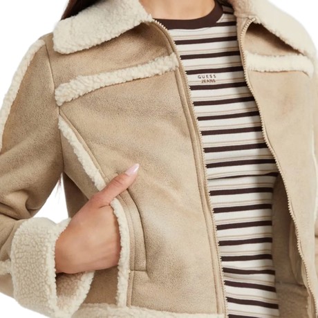 Jackets Guess Jeans safari tan &mdash; zdjęcia 3