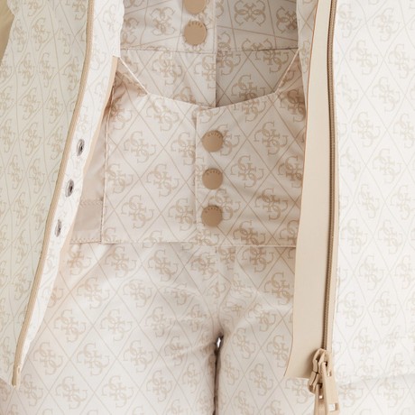Jackets Guess 4g logo print cream &mdash; photo 3