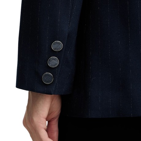 Blazers Guess suiting blue pinstri &mdash; fot 3