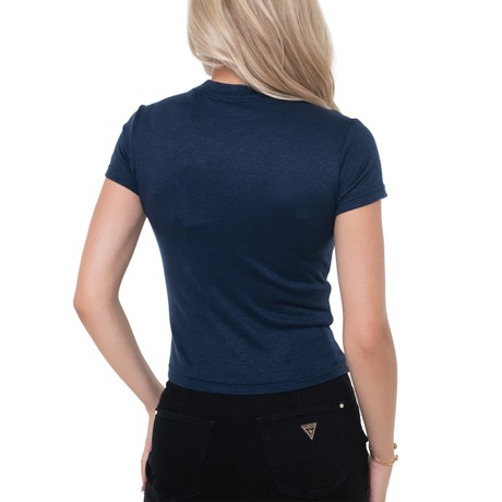 T-Shirt Guess suiting blue multi &mdash; zdjęcia 2