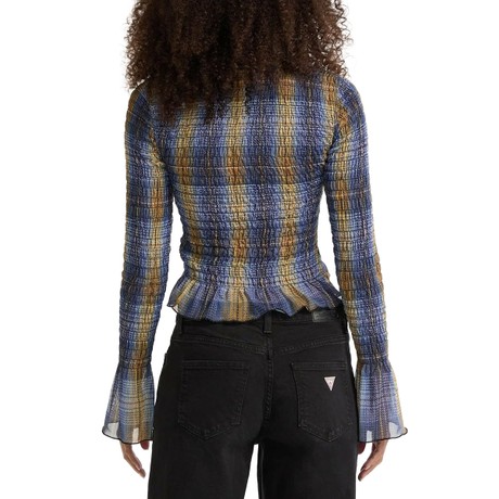 Hauts Et Débardeurs Guess petroleum blue multi &mdash; photo 2