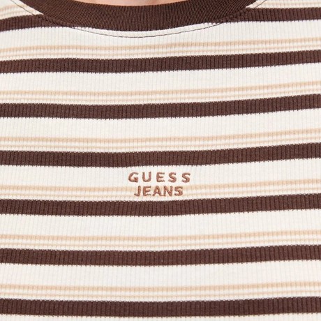 Футболка Guess biscotti multi strip &mdash; фотографии 3
