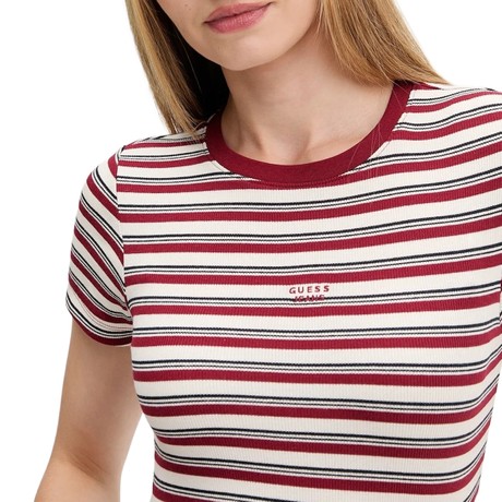 Футболка Guess ravishing red multi &mdash; фотографии 2