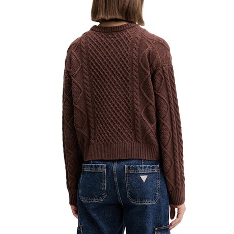 Pulls Guess Jeans rich brown &mdash; photo 2