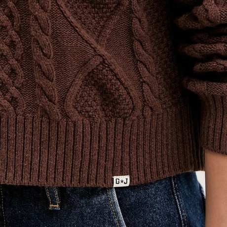 Pulls Guess Jeans rich brown &mdash; photo 3