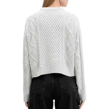 Pulls Guess Jeans gusa lt heather grey &mdash; photo 2