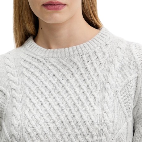 Pulls Guess Jeans gusa lt heather grey &mdash; photo 3