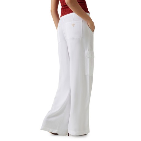 GUESS W5GA1T - Pure White - TROUSERS - Image 2