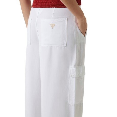 GUESS W5GA1T - Pure White - TROUSERS - Image 3