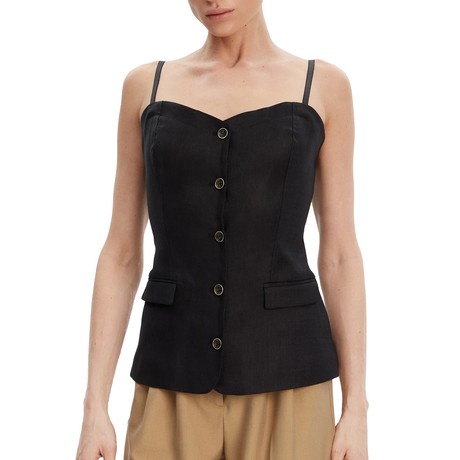 GUESS W5GH0L - Jet Black A996 - TOPS AND TANK TOPS