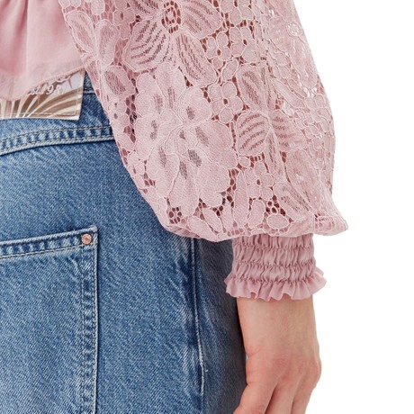 GUESS W5GH0S - LILAC CREAM MULTI - SHIRTS - Image 3