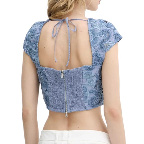 GUESS W5GH65 - NIMBUS BLUE MULTI - TOPS Y TOPS DE TIRANTES - Image 2