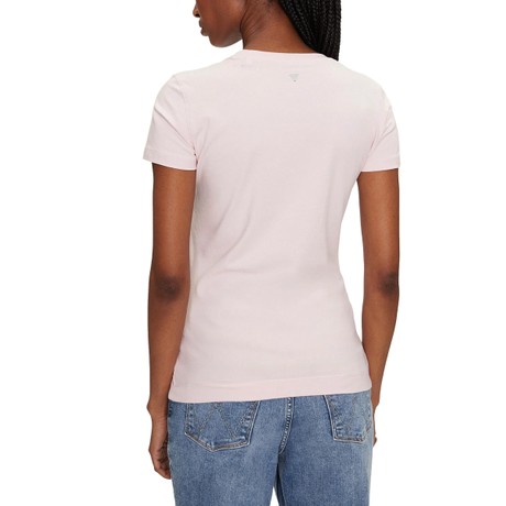 T-Shirt Guess low key pink &mdash; zdjęcia 2