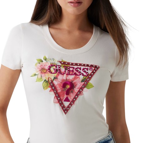 GUESS W5GI10 - CREAM WHITE - CAMISETA - Image 3