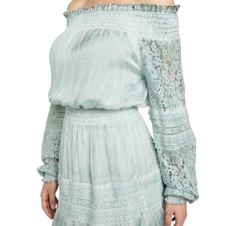 GUESS W5GK24 - SEAFOAM MIST MULTI - VESTIDOS - Image 3