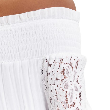 GUESS W5GK24 - Pure White - VESTIDOS - Image 3